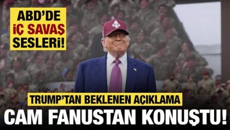 ABD’de iç savaş sesleri: Trump kurşun geçirmez cam fanustan konuştu!