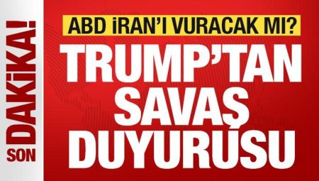 Son dakika: ABD İran’ı vuracak mı? Trump’tan savaş açıklaması