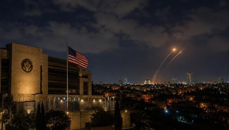 İran’ın İsrail ataklarının akabinde Kudüs’teki ABD Büyükelçiliği’nde alarm